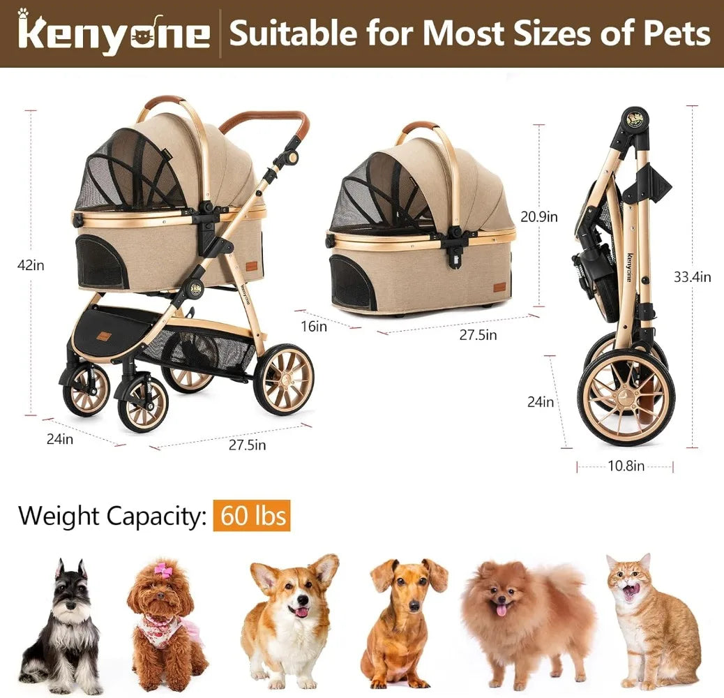 Pet Stroller 3 in 1