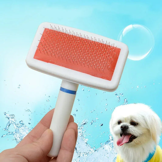 Pet Dog Cat Pin Comb Removes Hair