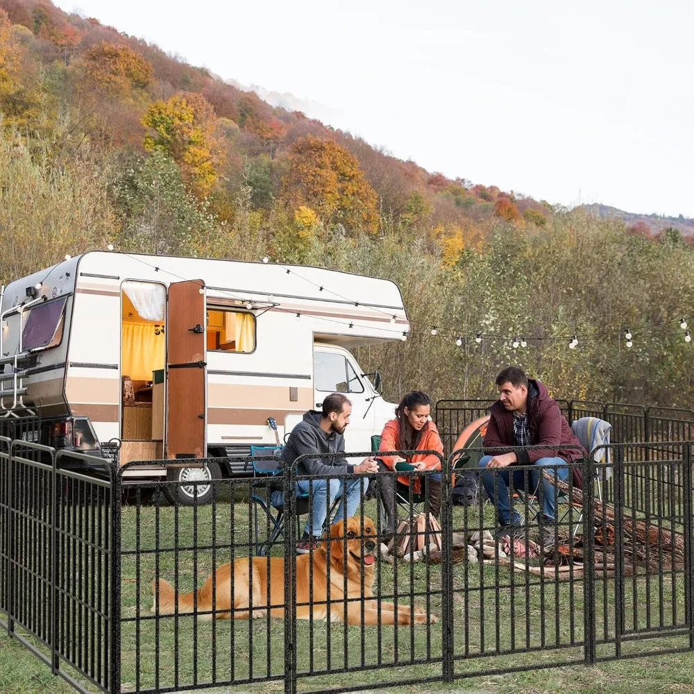 Dog Playpen Outdoor 24 Panels