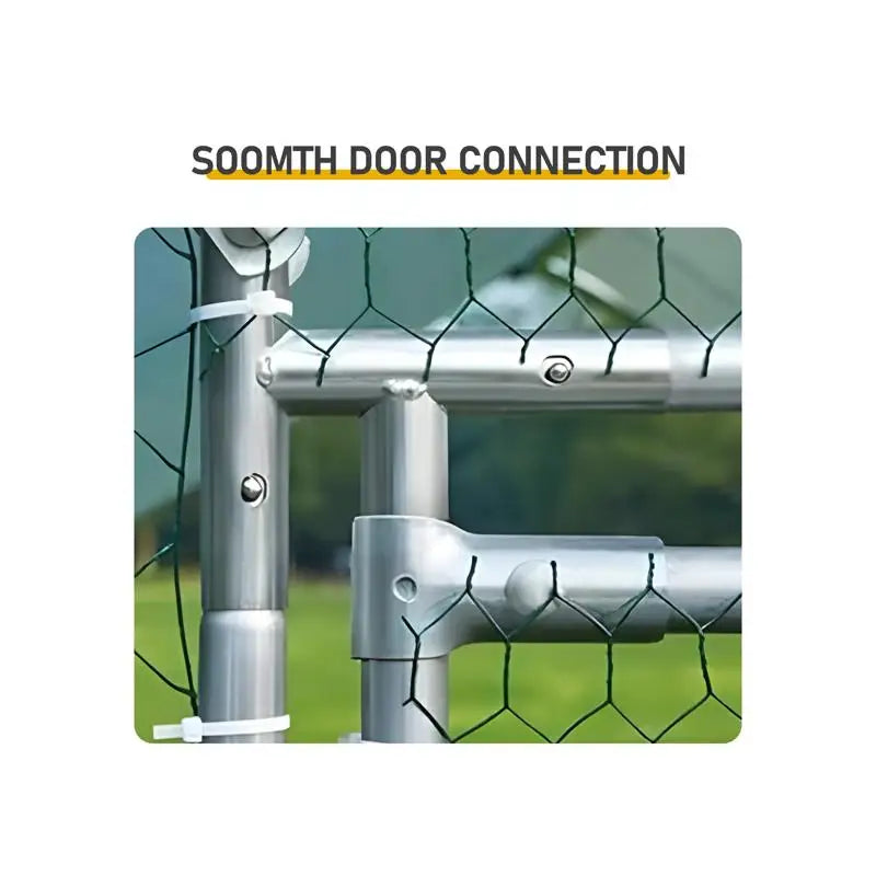 20x10 ft Large Metal Chicken Coop