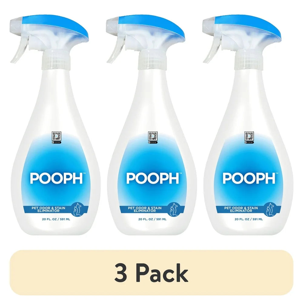 3 Pack Pet Odor Eliminator Spray