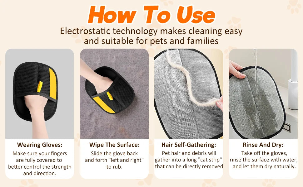 Pet Hair Remover Brush