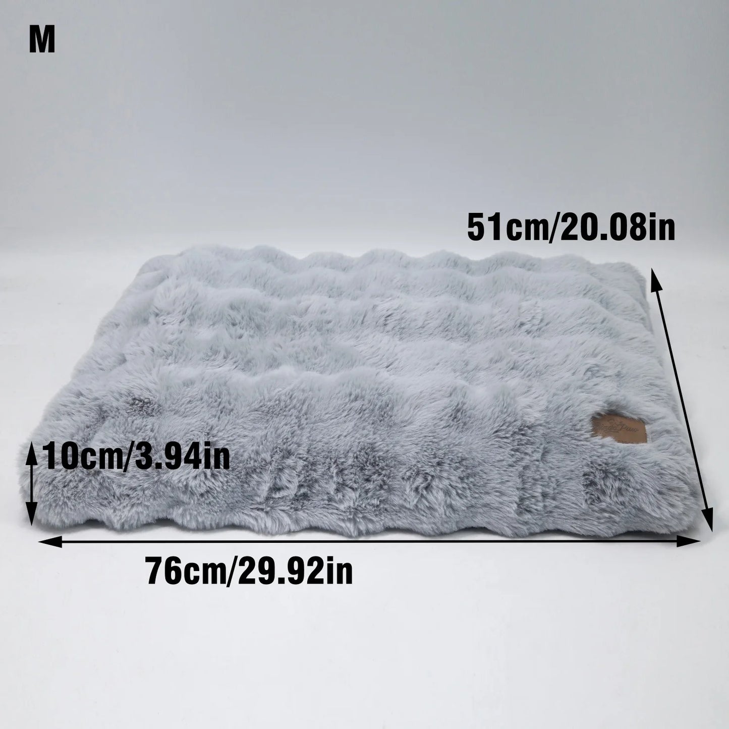 M-4XL Ultra-soft Plush Dog Bed