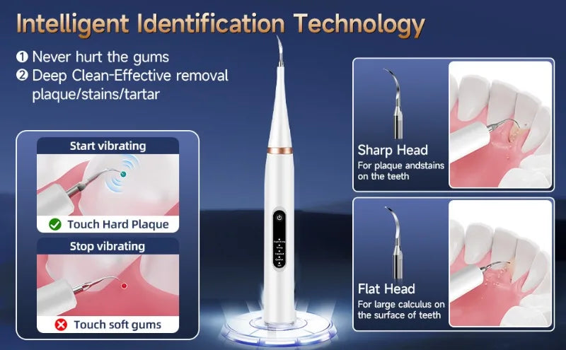 Ultrasonic Dog Dental Cleaner Electric Toothbrush