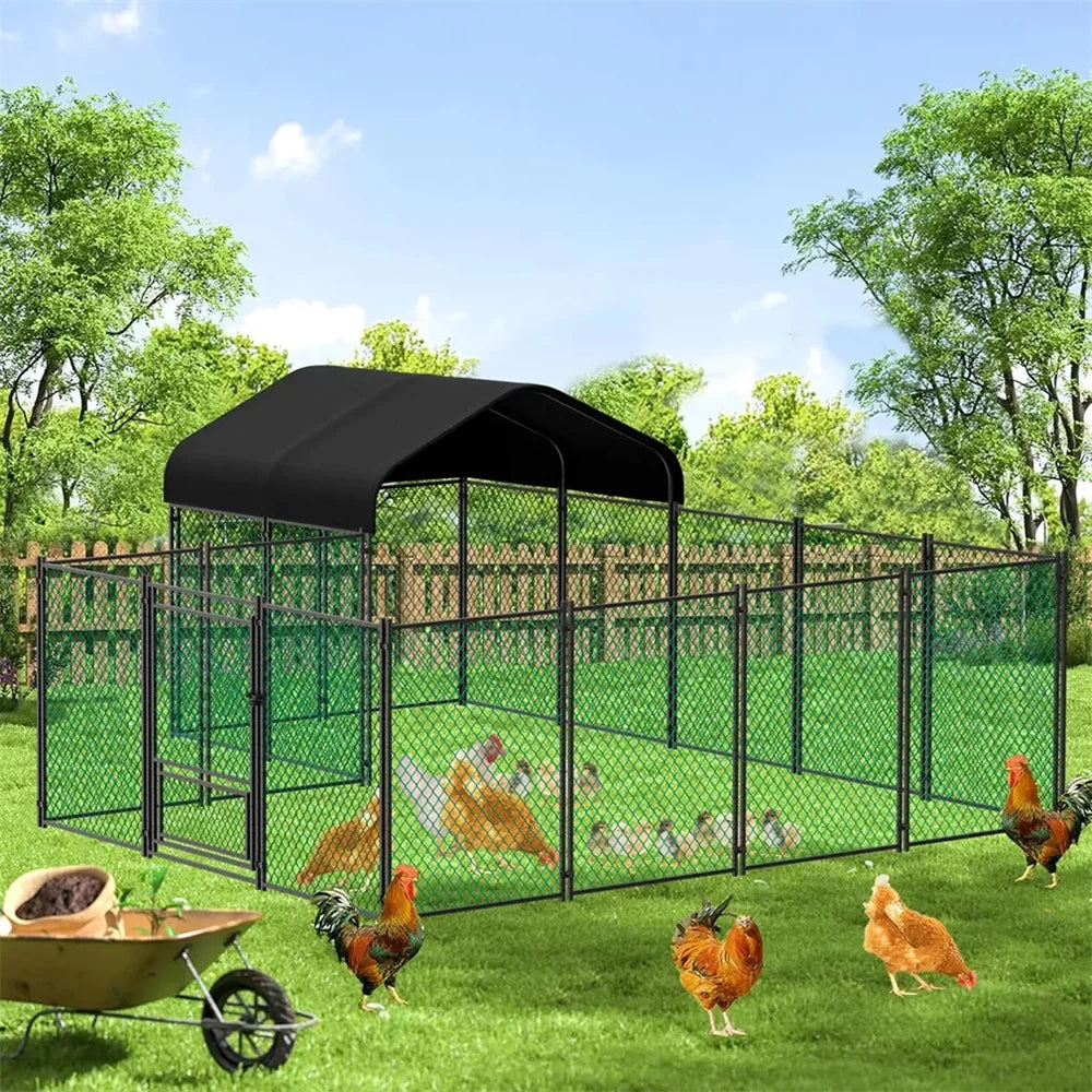 Heavy Duty XXL Chicken Run Coop Cage