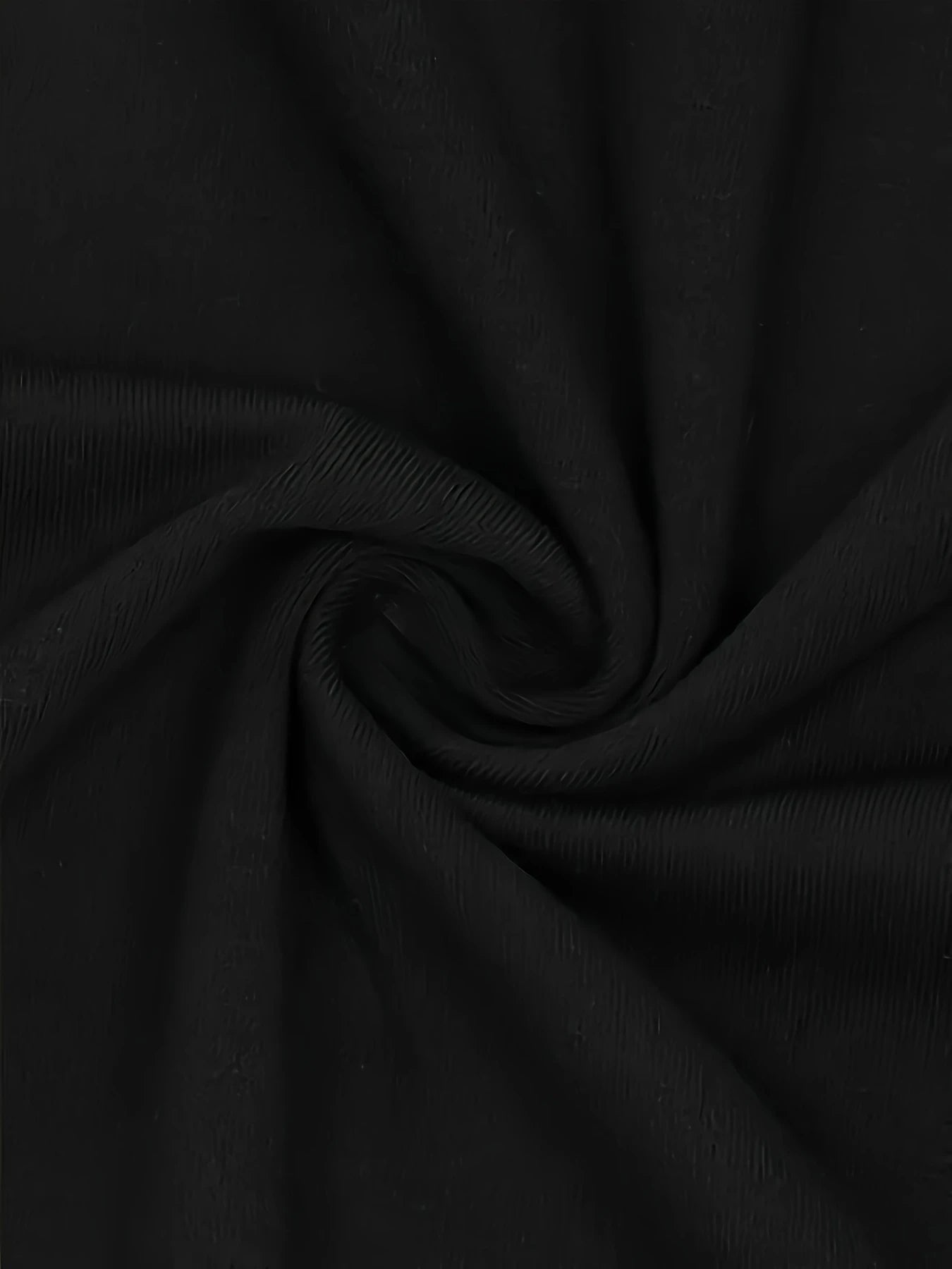 Men's Black 200G Cotton Heat Transfer Printed