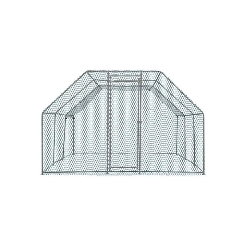 20x10 ft Large Metal Chicken Coop