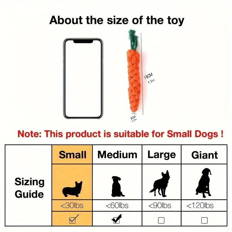 1pc Pet Knot Toy for Dog and Cat
