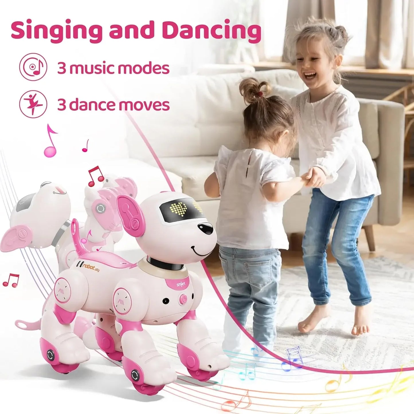 Girls Rc Robot Dog