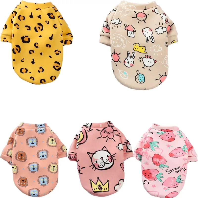 Cartoon Pet Clothes