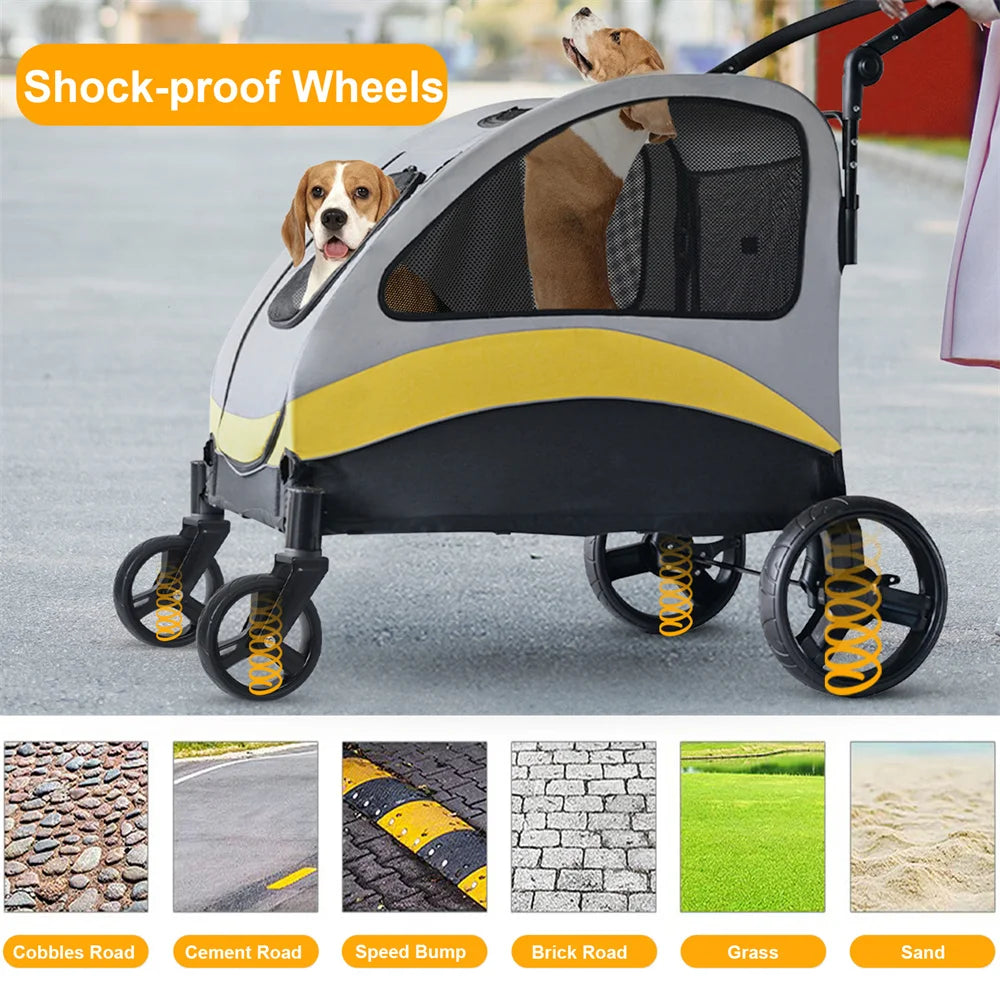 Premium Dog Stroller Pram