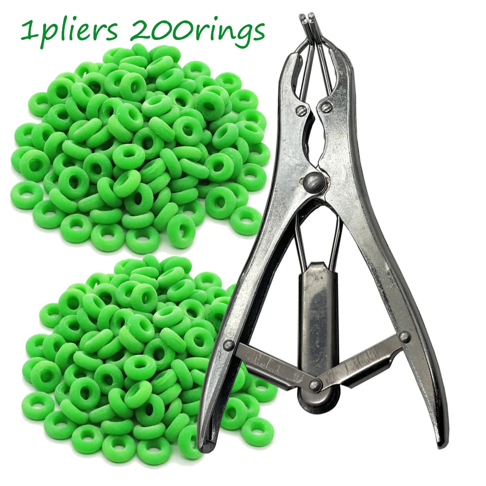 Stainless Steel Sheep Broken Tail Castration Forceps