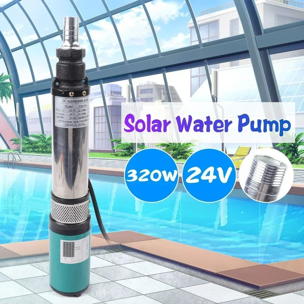 Electric Water Pump DC 24V Solar Pump Farm