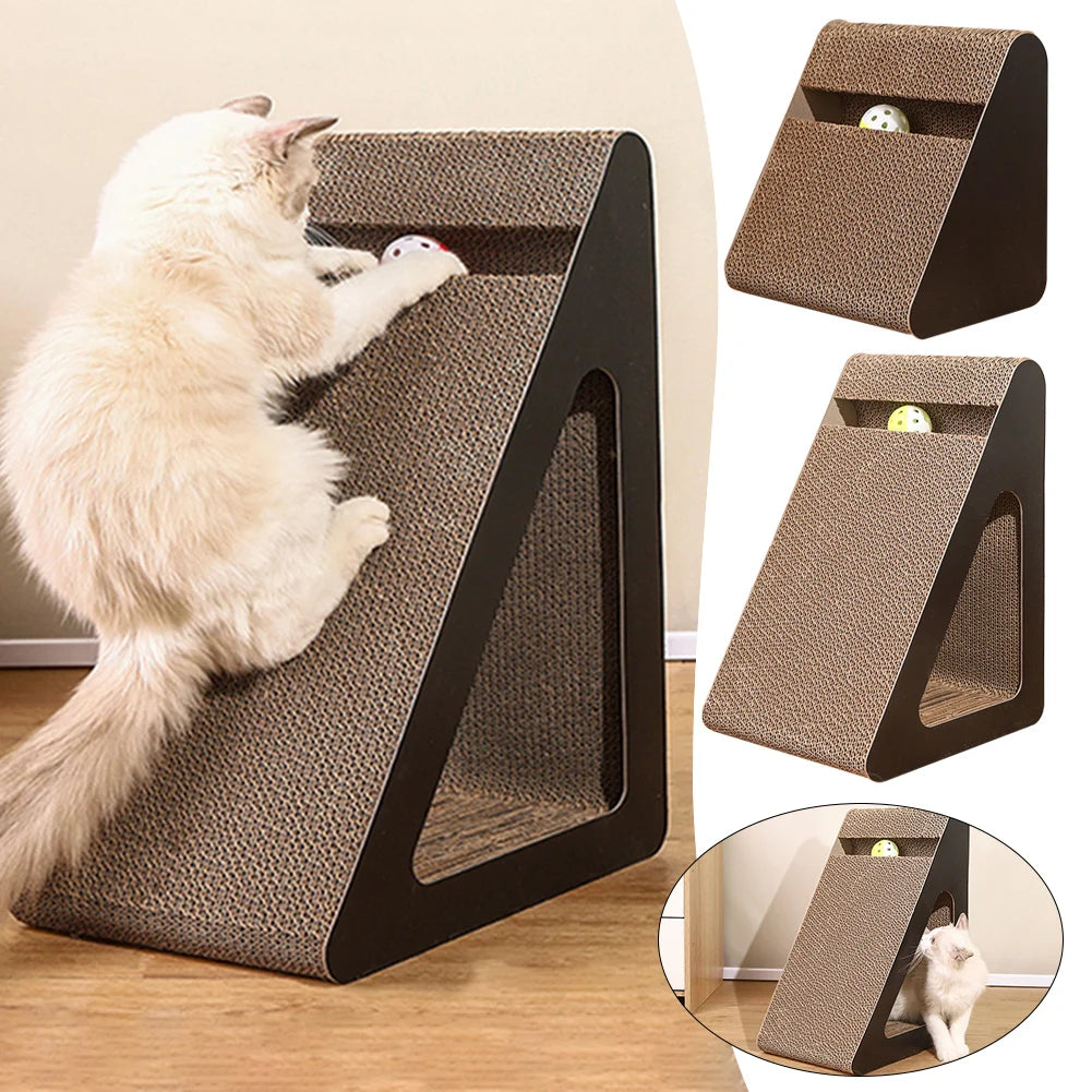 2 In 1 Cat Scratcher Cardboard