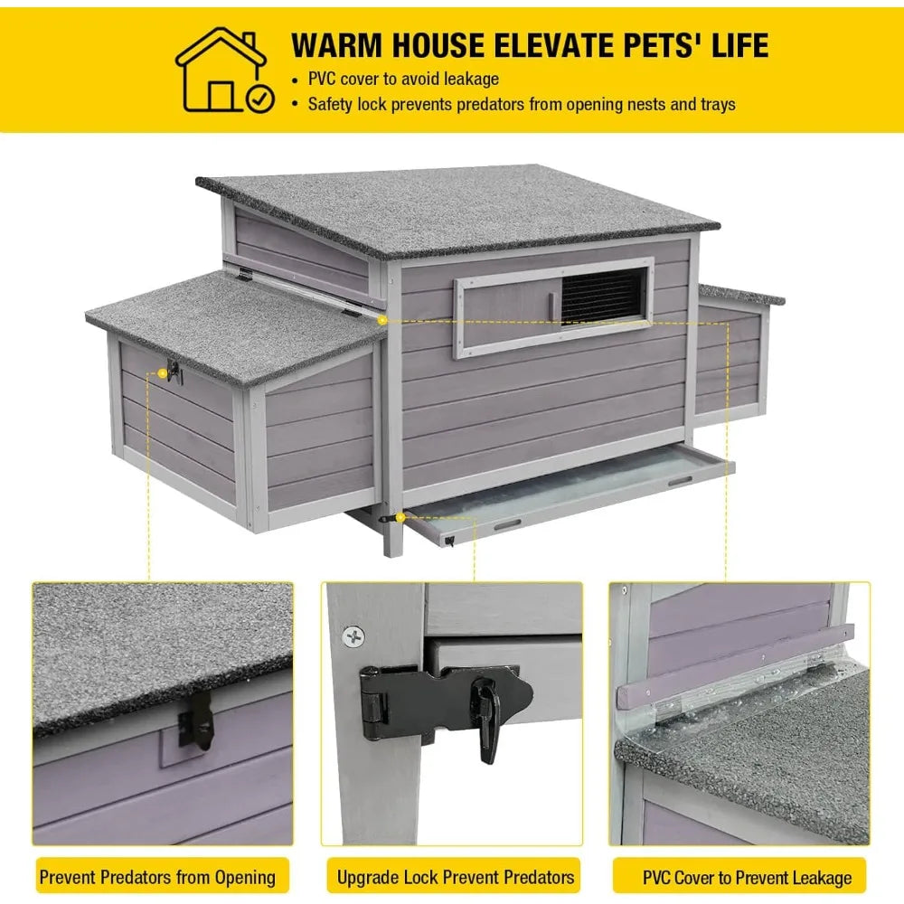 Chicken Coop for 4-6 Chickens/Ducks