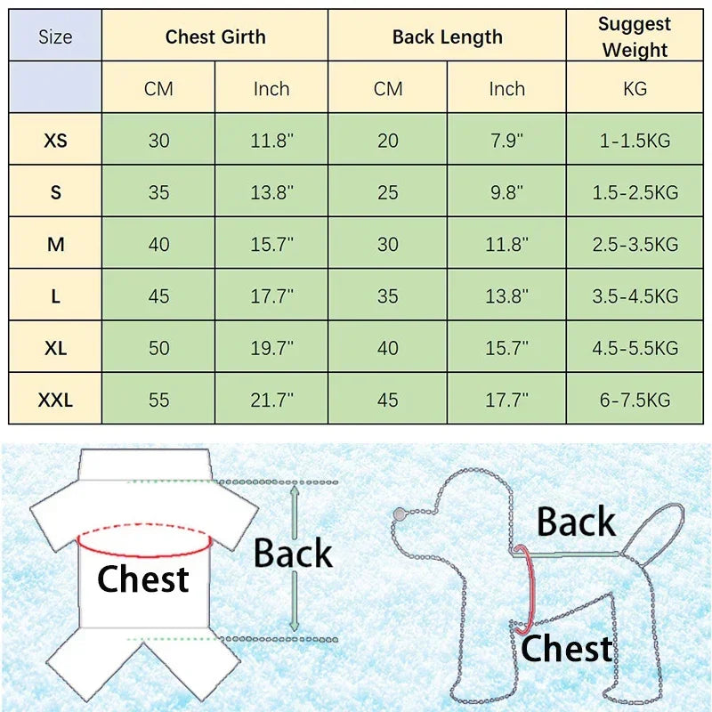 Pet Clothes French Bulldog Puppy