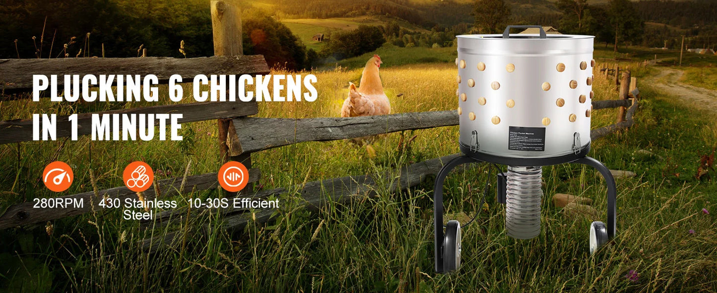SucceBuy Chicken Plucker Machine