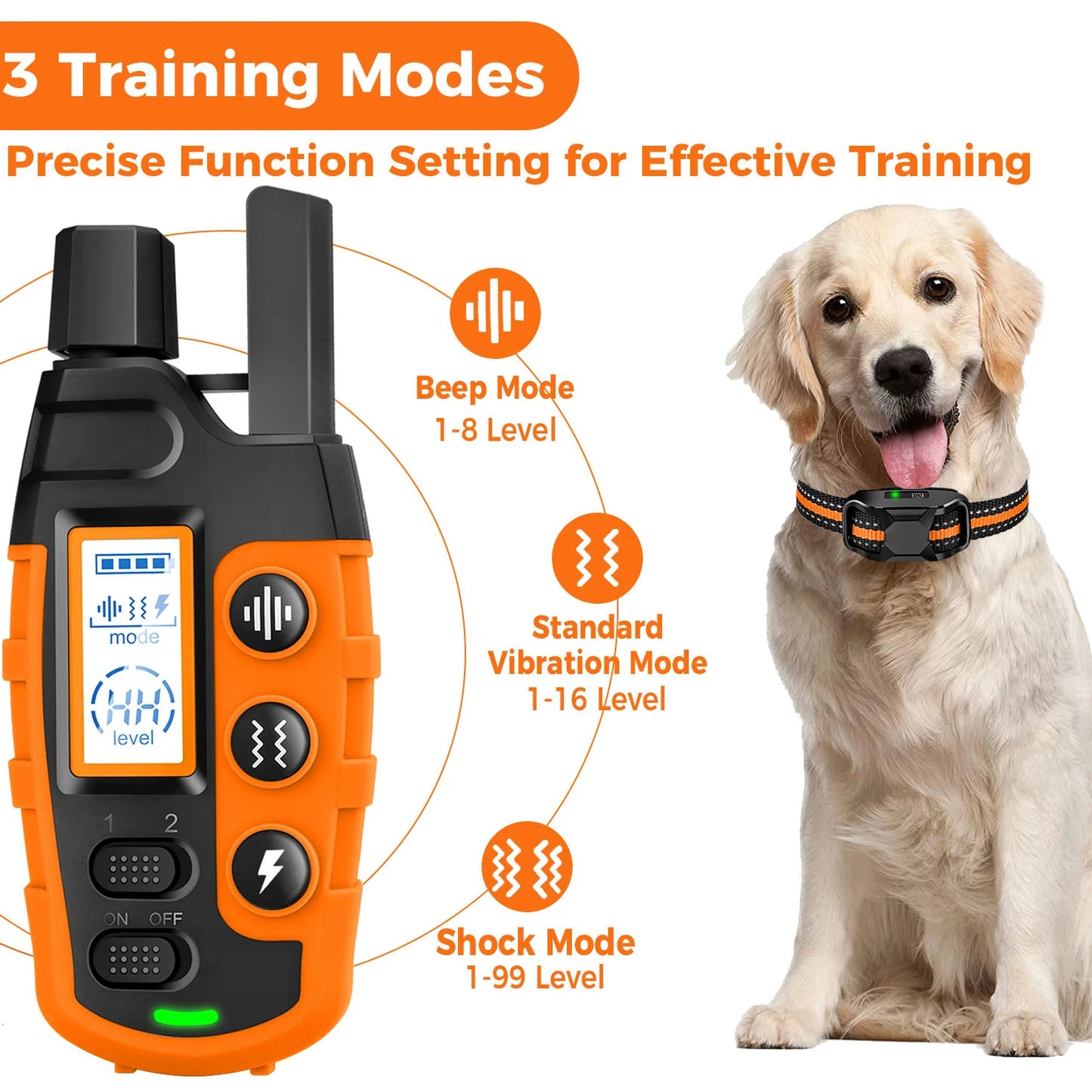 3300Ft Electric Dog Training Collar