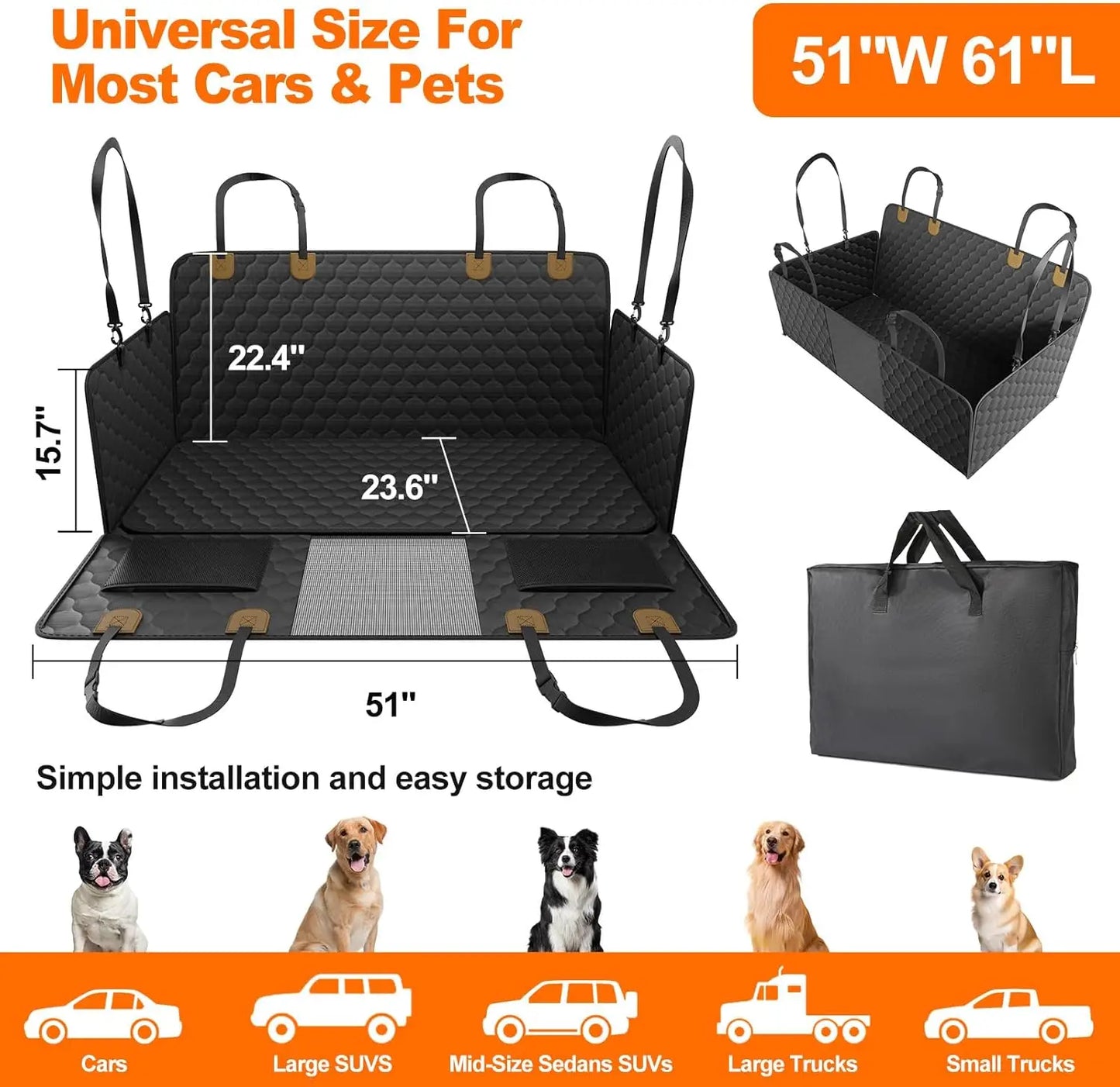 Waterproof Pet Travel Accessories