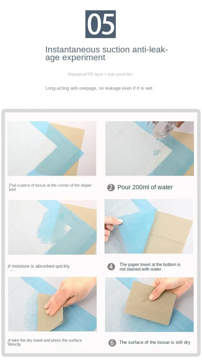 100/50/40/20PCS Pet Diaper Pads