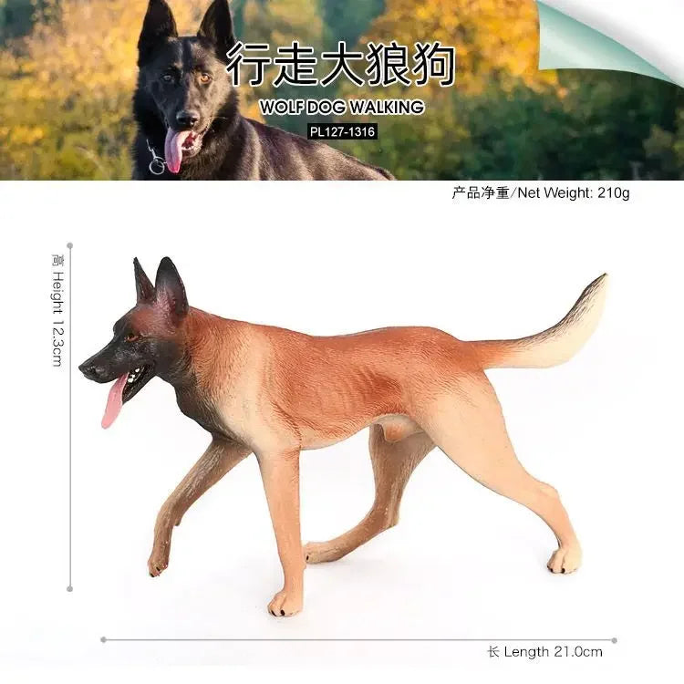 Realistic Dog Figurines for Kids