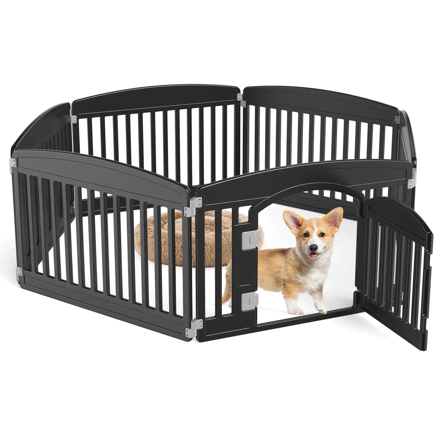 CONCETTA Plastic Dog Playpen