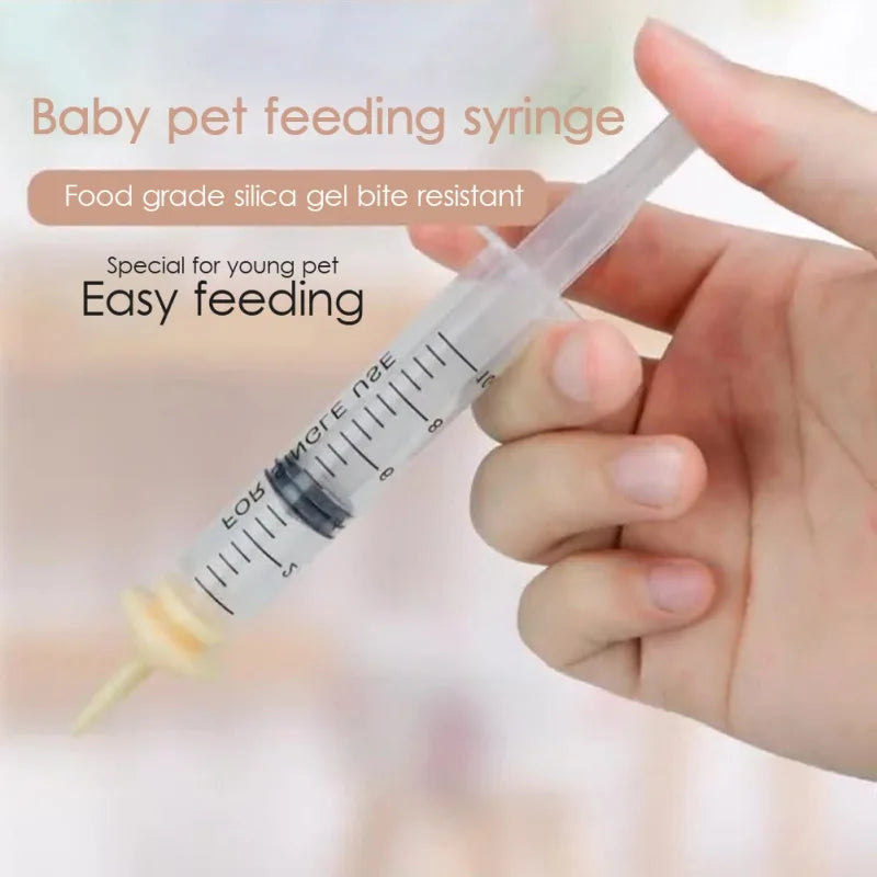 Pet Nursing Nipple with Syringe