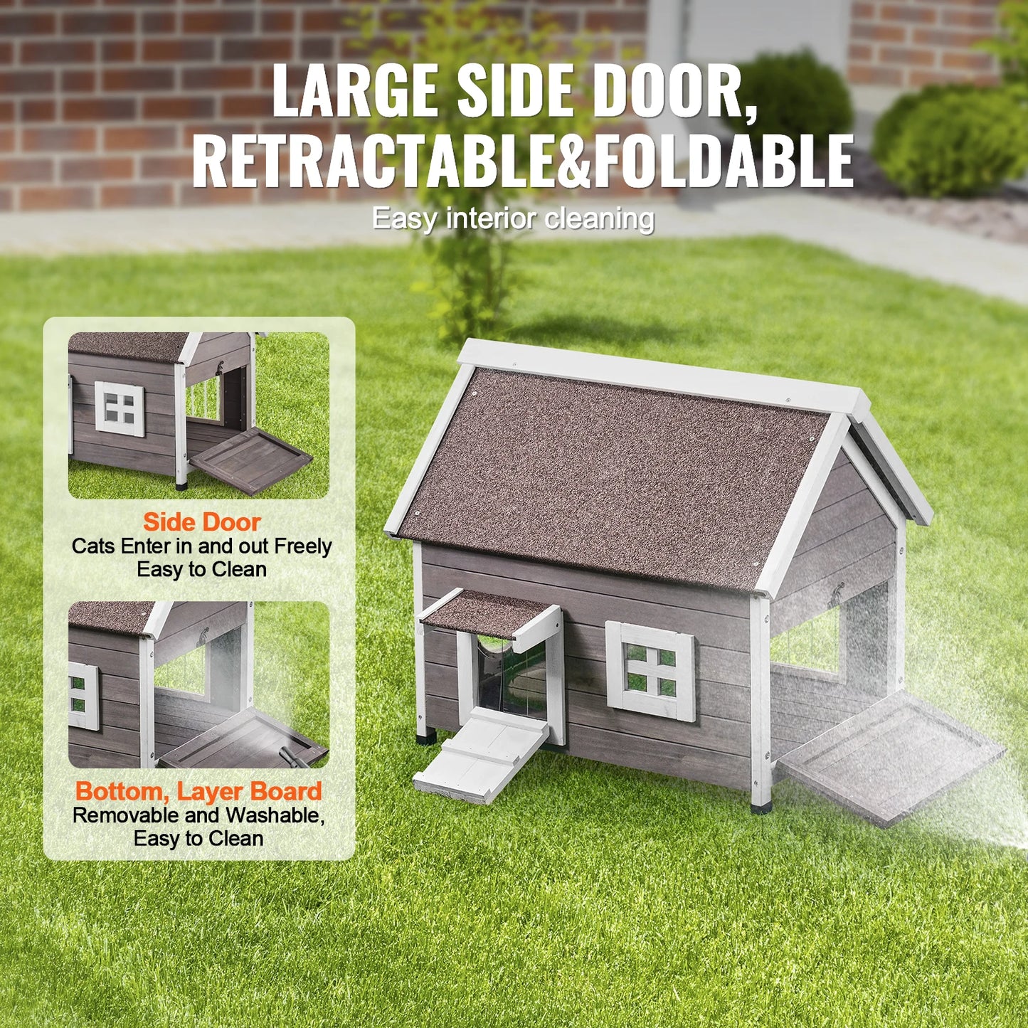 SucceBuy Outdoor Cat House