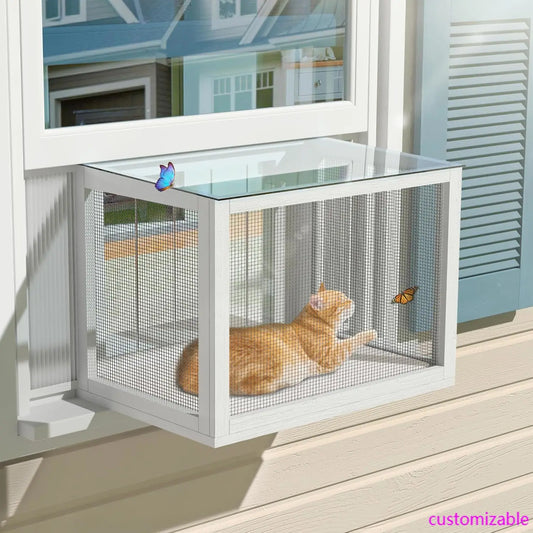 Cat Window Box, Universal Cat Window Perch Catio