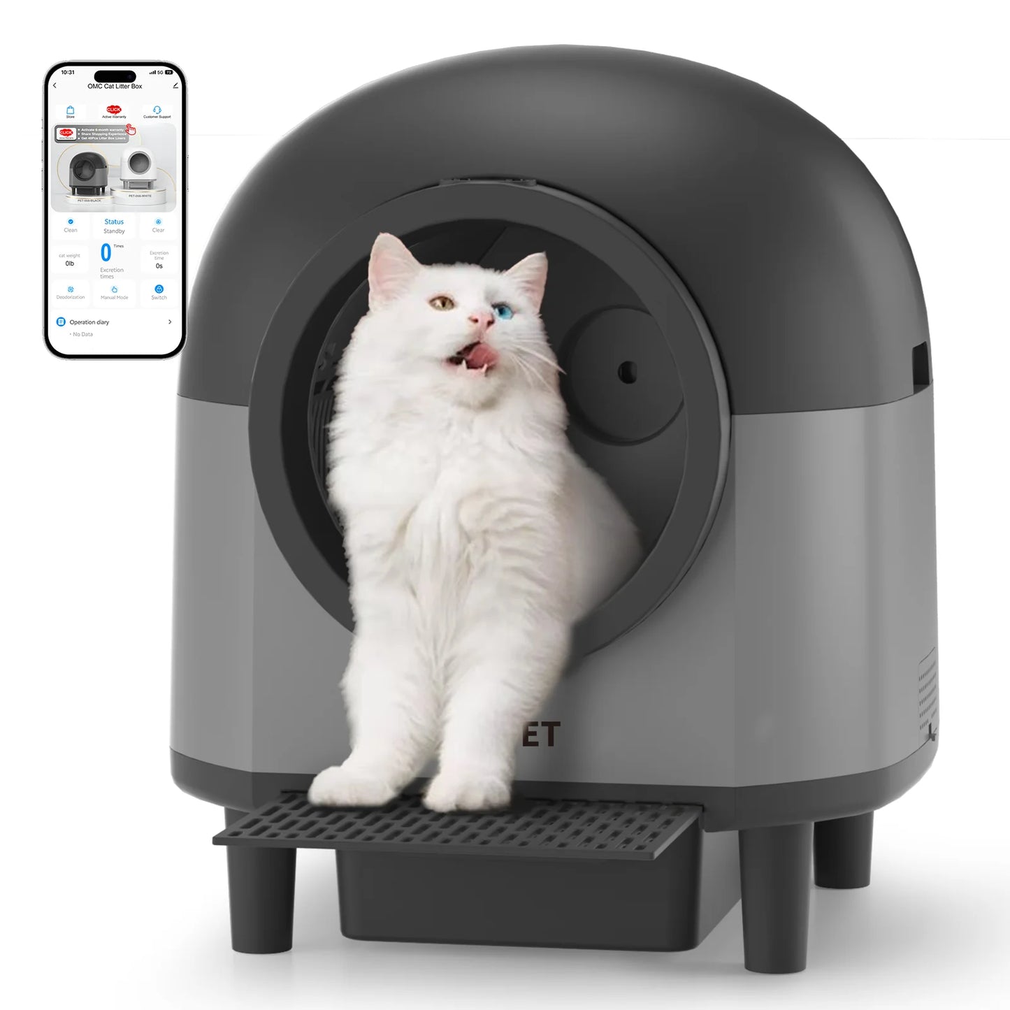 OMCPET Automatic Smart Cat Litter Box