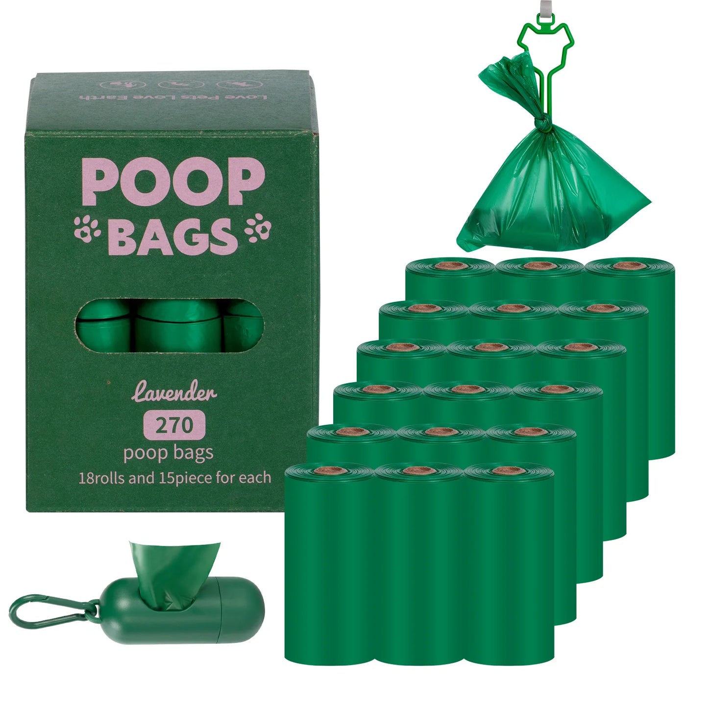 OUWO Degradable Dog Poop Bag