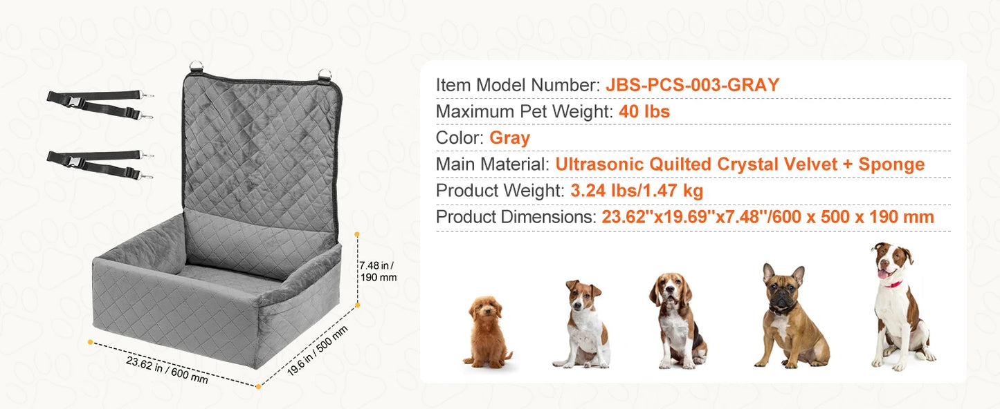 SucceBuy Dog Car Seat