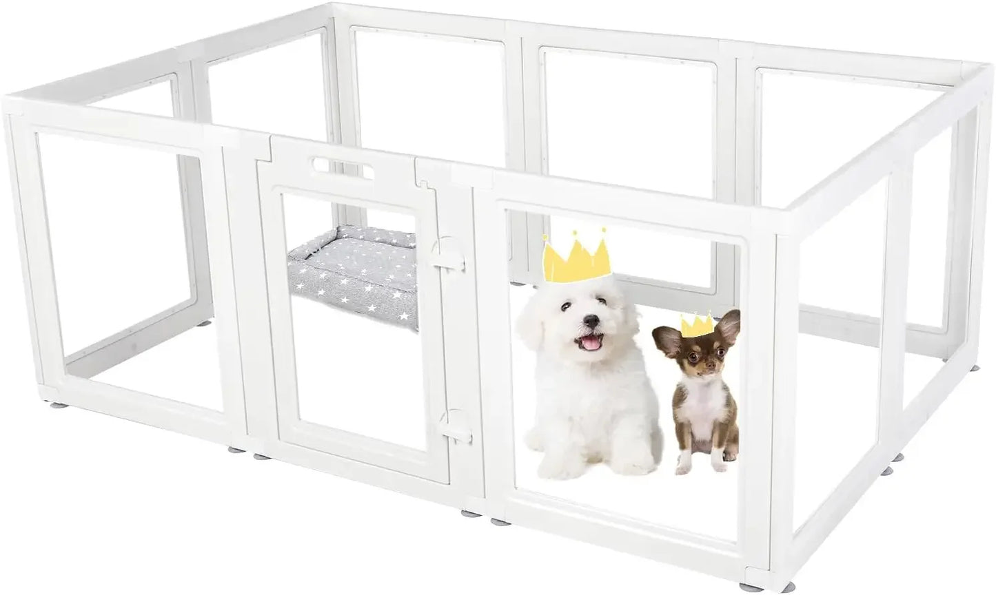 Tool Clear Acrylic Plastic Dog Playpen Indoor