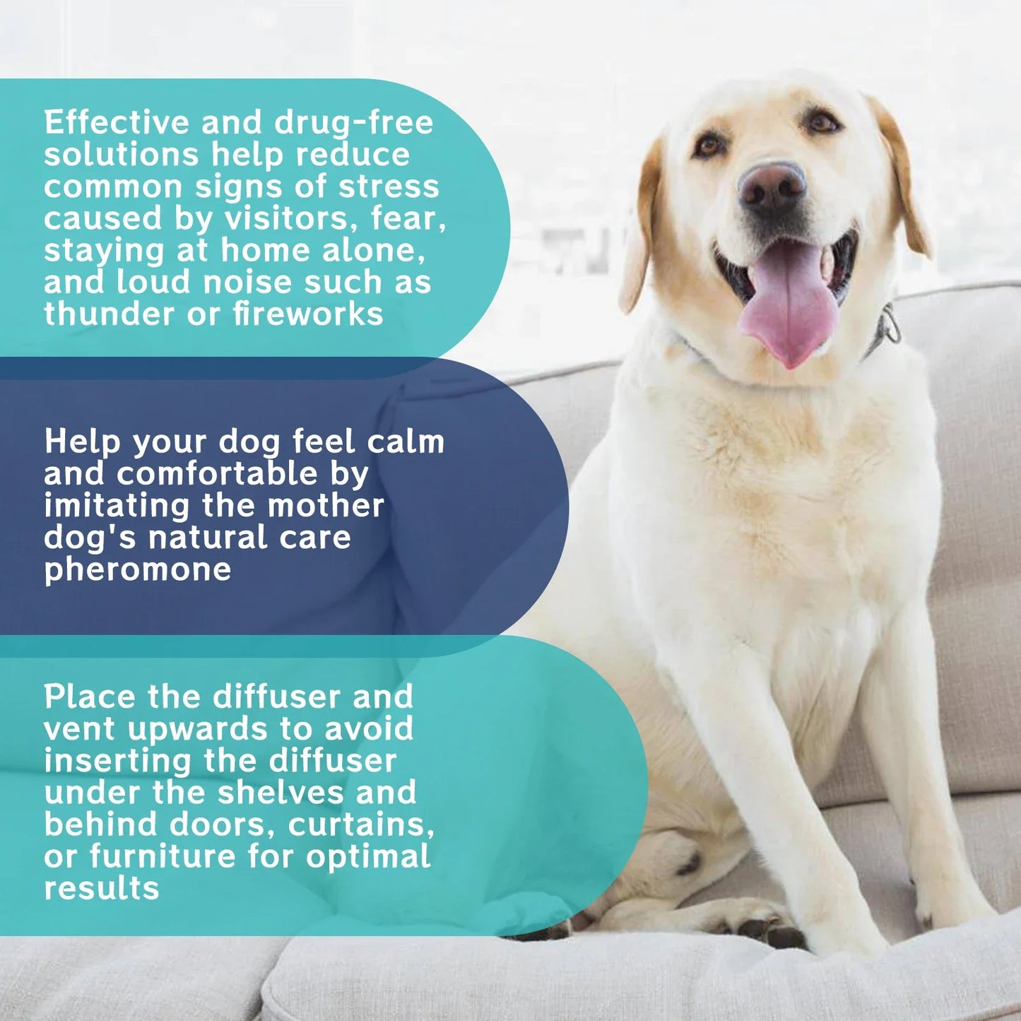 1-4PCS Pet Calming Spray for Dogs and Cats