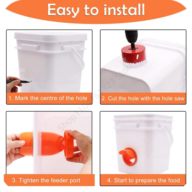 Poultry Automatic Gravity Feeder