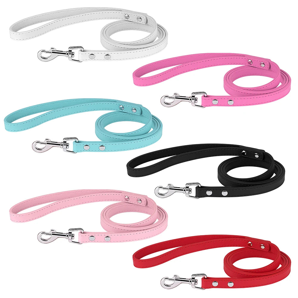 120cm PU Leather Dog Leash