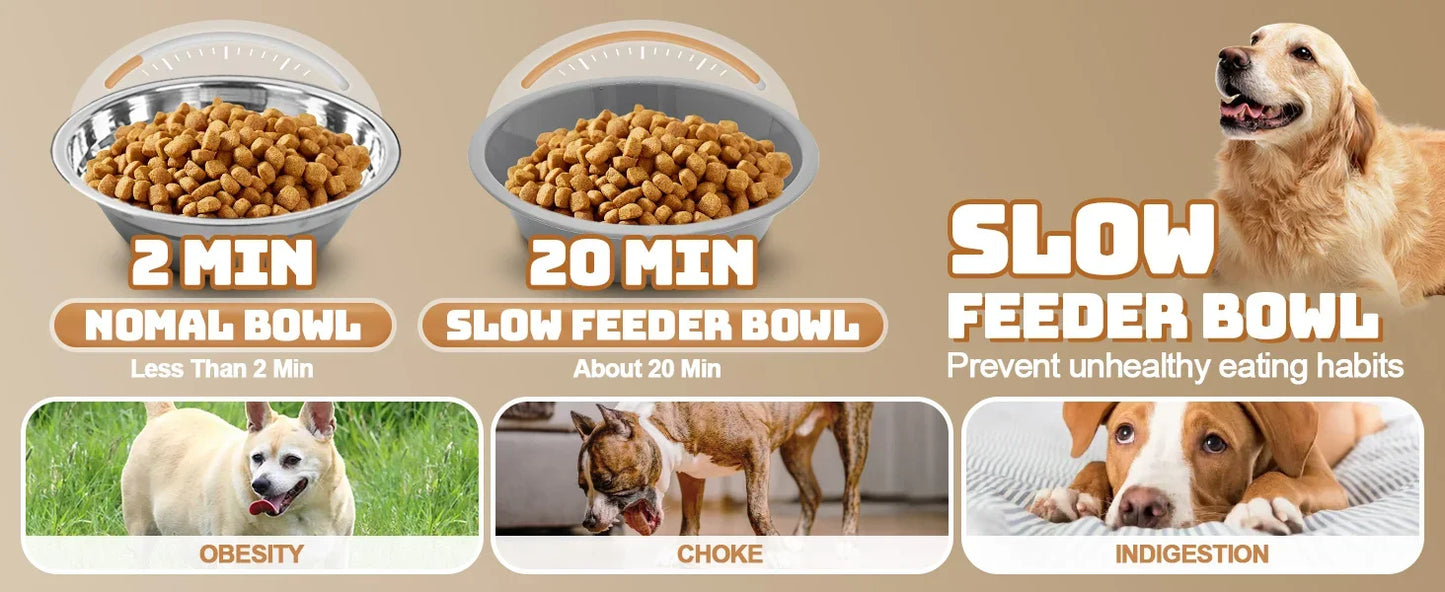 Adjustable Elevated Dog Bowls Stand