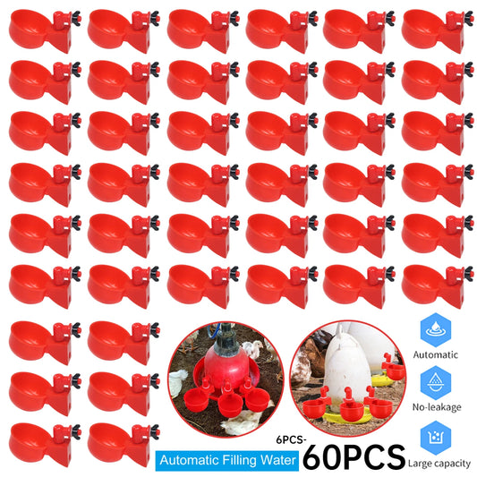 36-1PCS Chicken Drinking Cup