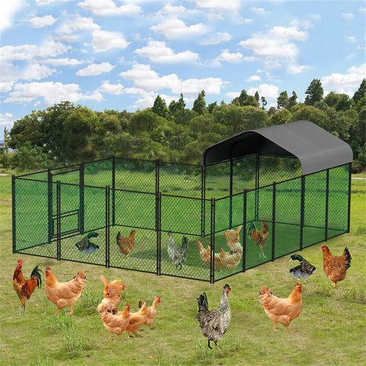 Heavy Duty XXL Chicken Run Coop Cage