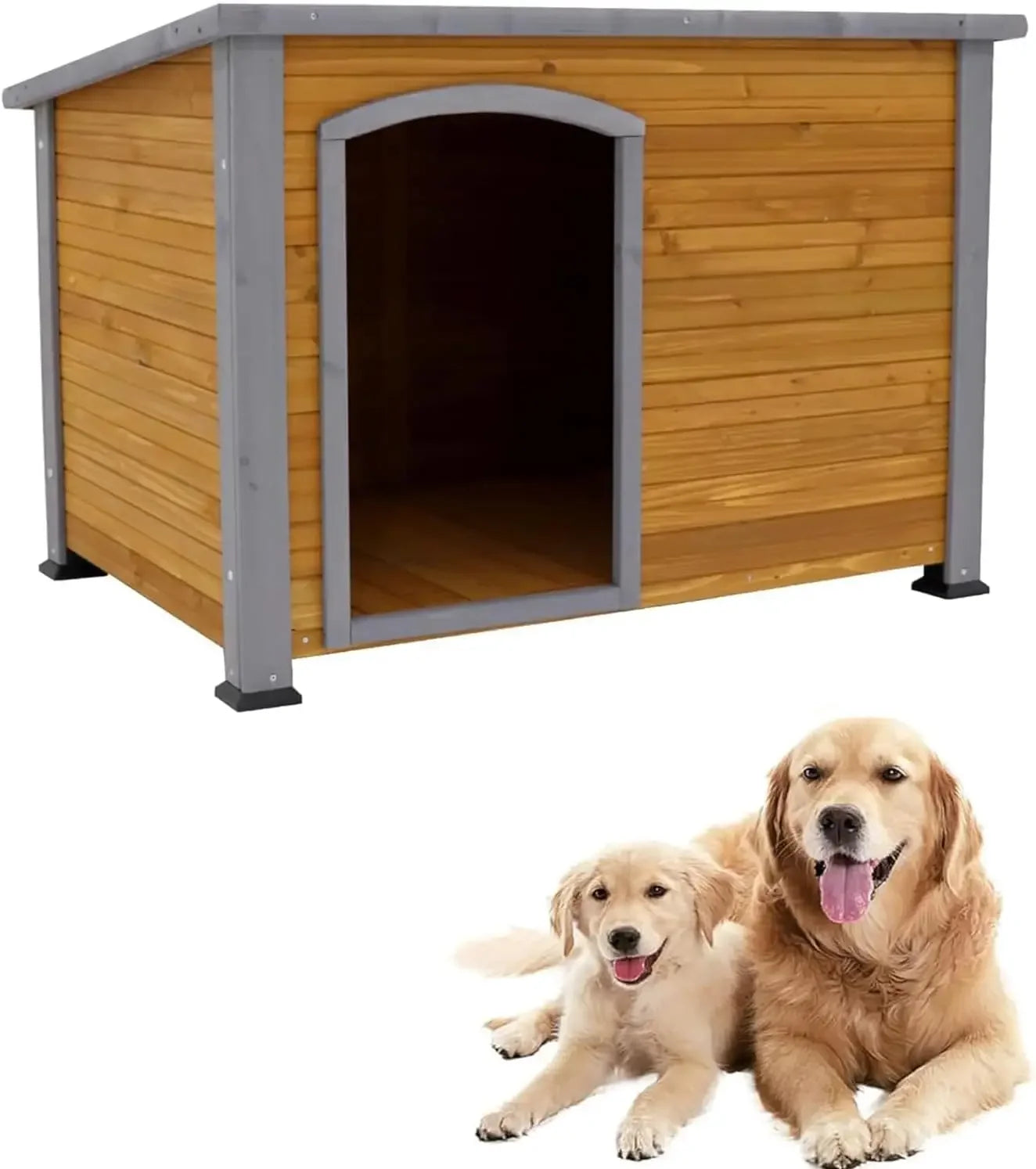 Large Wooden Dog House