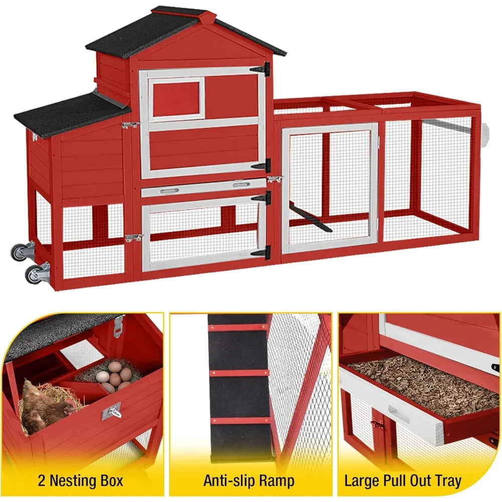 Chicken Coop On Wheels