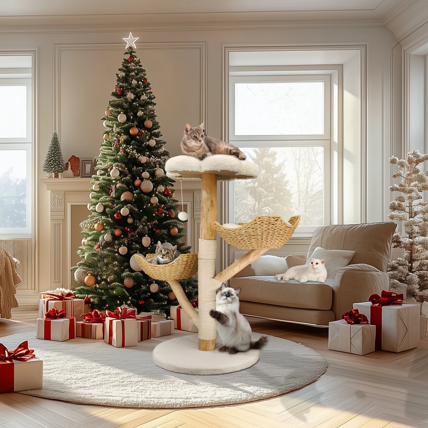 Bingopaw Cat Tree Tower
