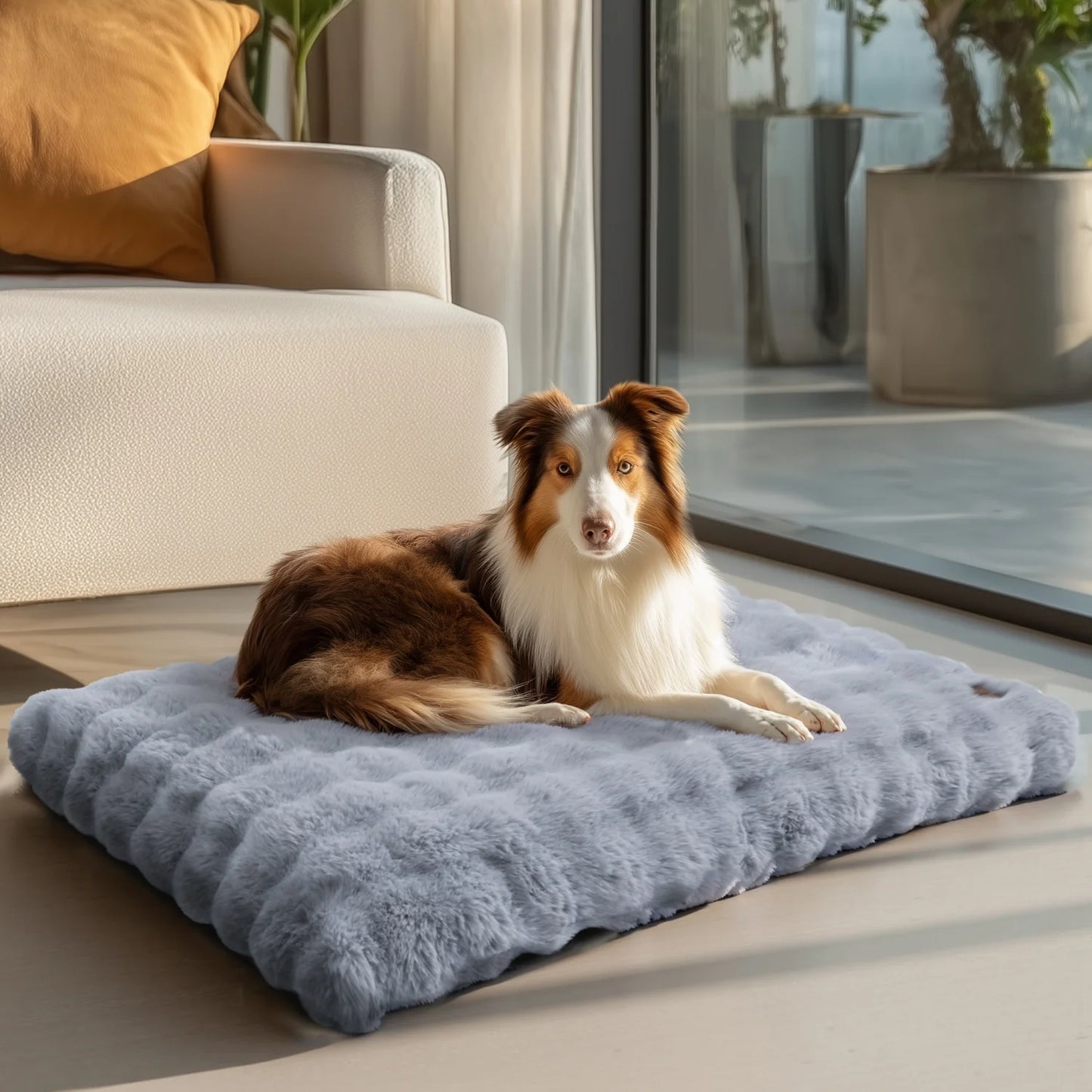 M-4XL Ultra-soft Plush Dog Bed