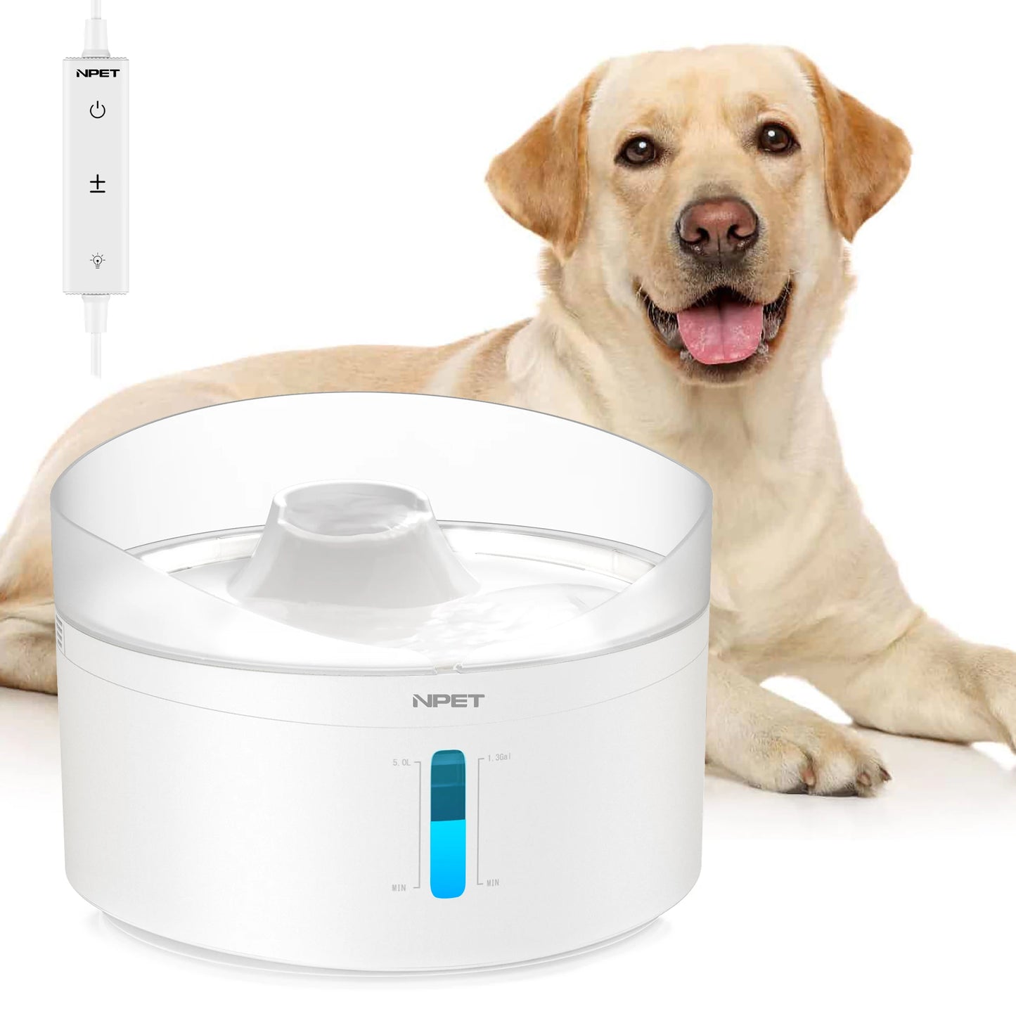 Automatic dog water fountain