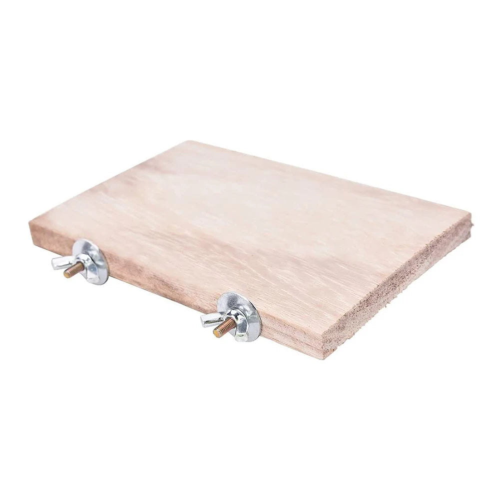 Hamster Platform Pet Parrot Wooden Stand