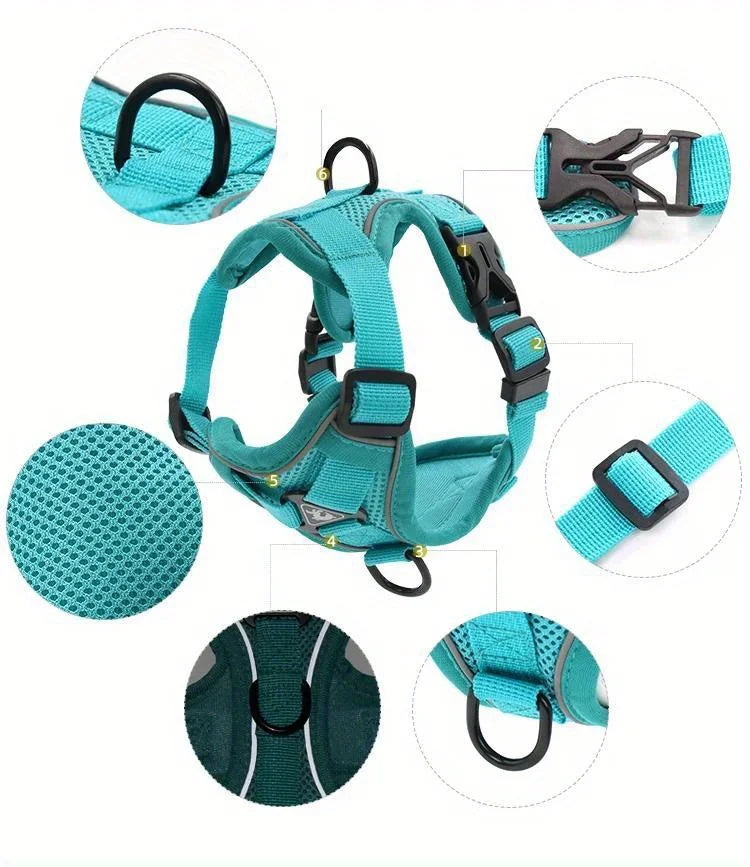 No Pull Dog Harness and Leash Set