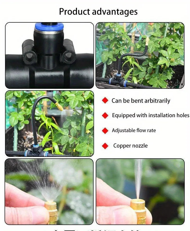 5-20M Universal Automatic Irrigation Sprinkler Kit