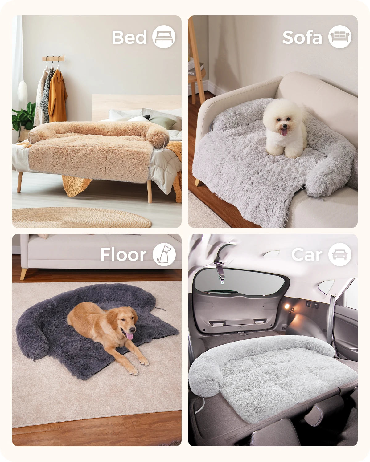 Pet Dog Bed Couch Sofa for Large Dogs