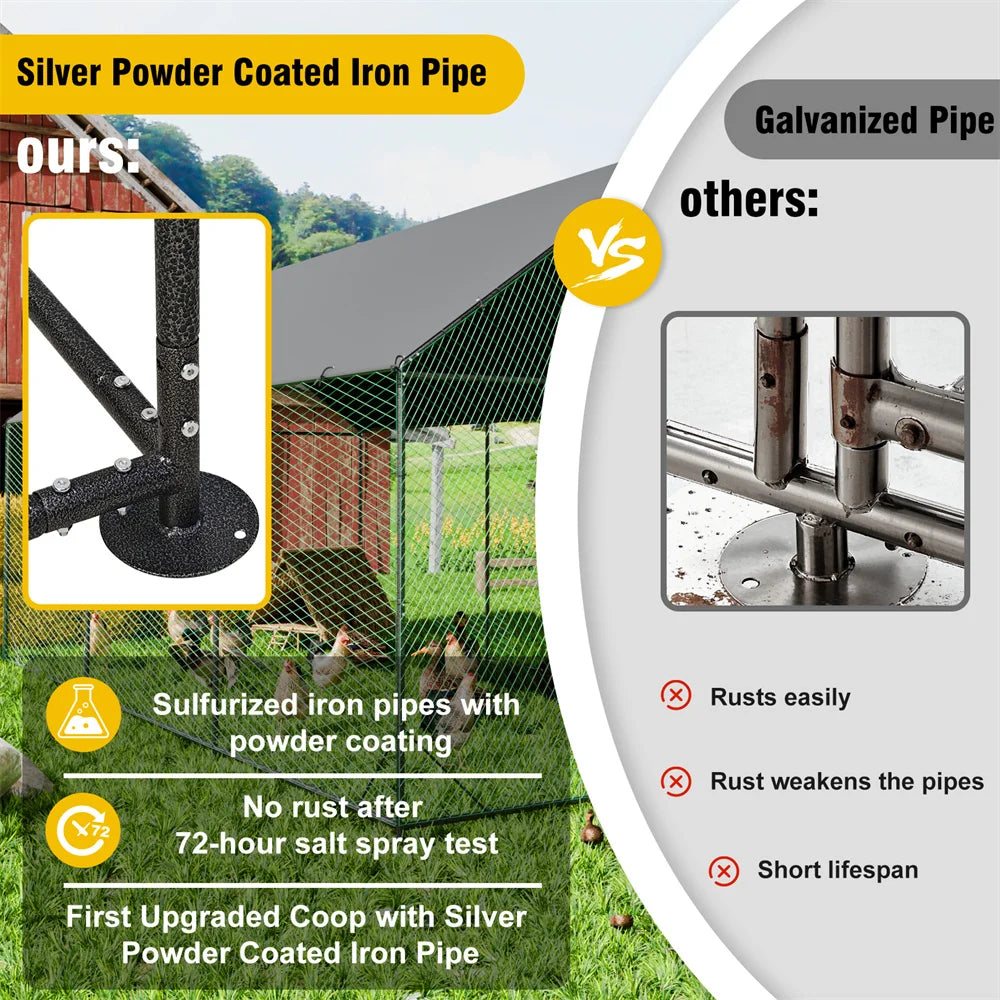 Heavy Duty Upgrade Outdoor Chicken Coop