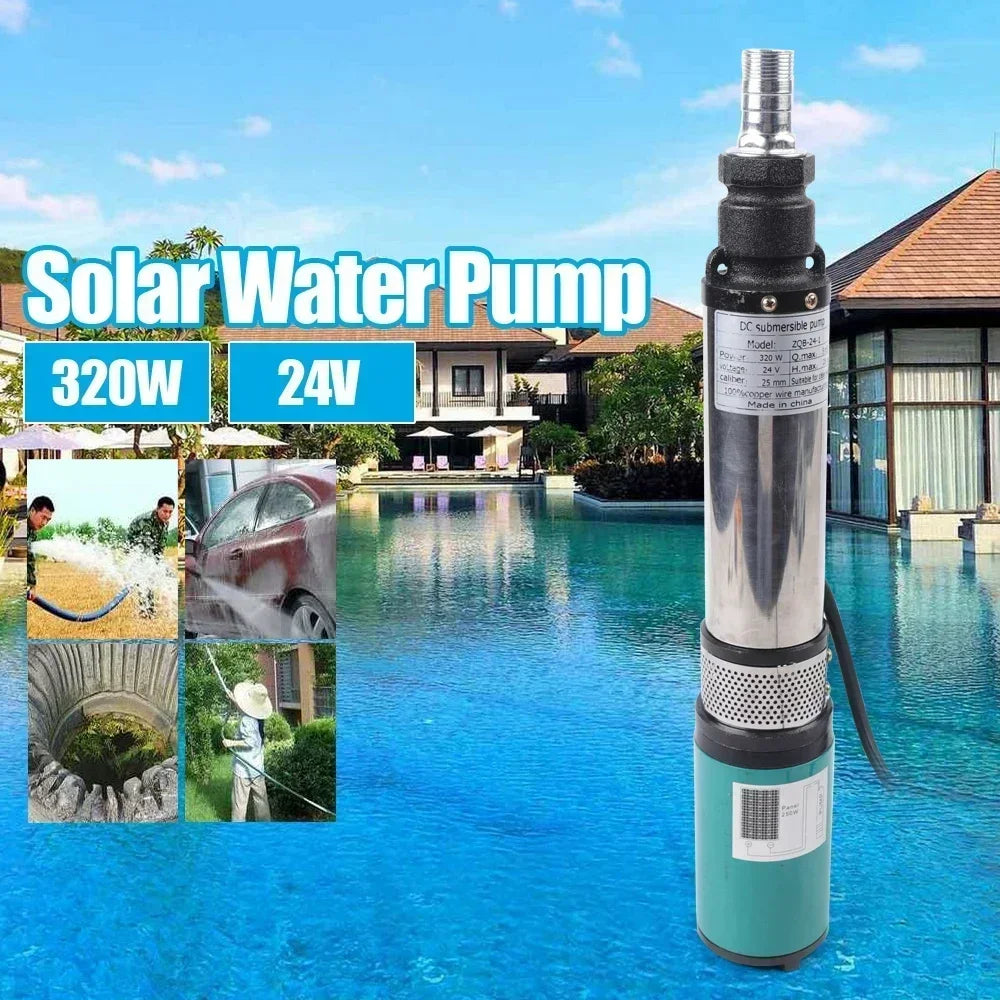 Electric Water Pump DC 24V Solar Pump Farm